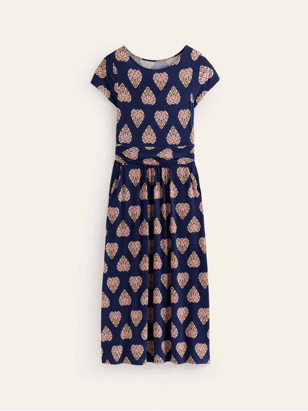 Boden Amelia Jersey Knit Midi Dress Size 10